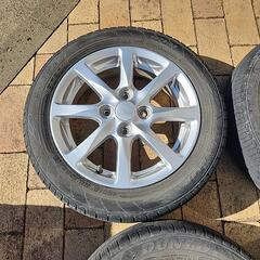 ダイハツ　純正ホイール4本！タント ムーヴ ミライース スズキ車にも！の画像