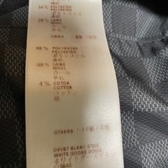 ルイヴィトン　ダミエグラフィット　ダウンジャケット　定価50万円　値下げしました❗️の画像