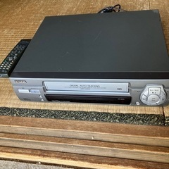 【お渡し完了】aiwa ビデオデッキ