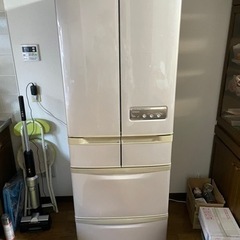 日立　ノンフロン　冷凍冷蔵庫　415L 6ドア　2008年　R-SF42YM