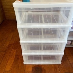 4段収納ケースの画像