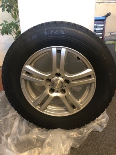 ★決まりました★Weds NIRVANA 215/65R16 + ブリヂストン BLIZZAK VRX 98S 4本セット 6.5J 
