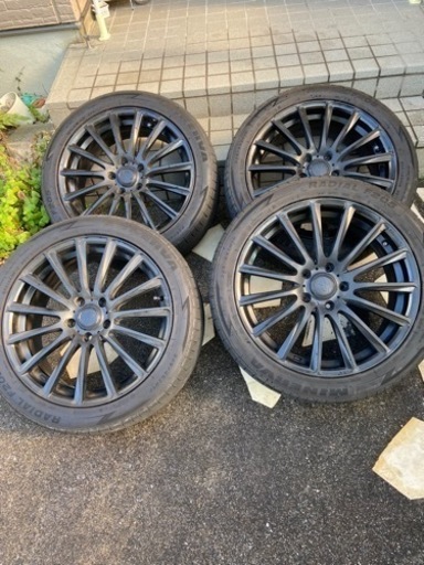 225/45r18 タイヤホイールセット