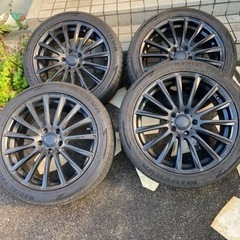 225/45r18 タイヤホイールセットの画像
