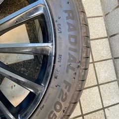 225/45r18 タイヤホイールセットの画像