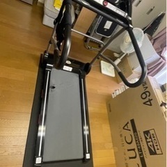 ウォーキングマシン ALINCOAF3716JK プログラム電動ウォーカー3716J ブラック最高時速6kmの画像