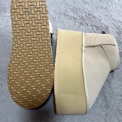 厚底　ムートン　の画像