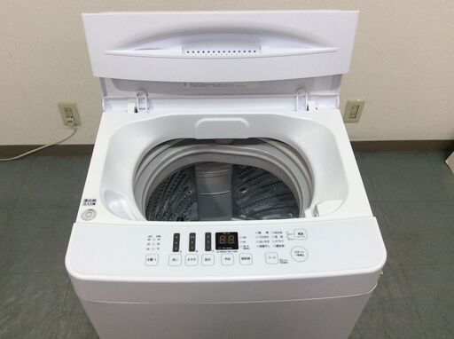 （2/7受渡済）YJT7909【Hisense/ハイセンス 5.5㎏洗濯機】美品 2022年製 AT-WM5511-WH 家電 洗濯 簡易乾燥付 アマダナモデル