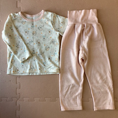【あげます】95サイズ　冬用パジャマ