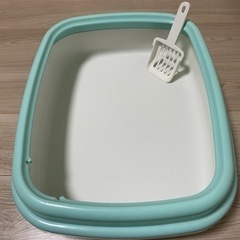 【4月に処分予定】無料 猫トイレの画像