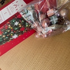 ピンク🩷オーナメント付き　150cmクリスマスツリー　　　の画像