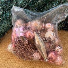 ピンク🩷オーナメント付き　150cmクリスマスツリー　　　の画像