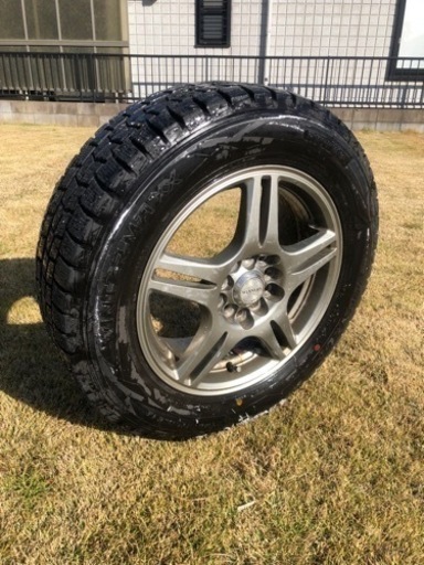 受渡者決定 ダンロップ スタッドレスタイヤ 195/65R15 ホイール付き 4本セット