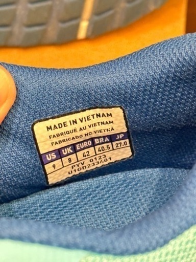 【お譲り完了】【試走5分】ランニングシューズ デュエルソニック3、27センチ