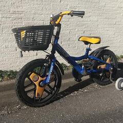 こども 自転車 補助輪つき 16インチ
