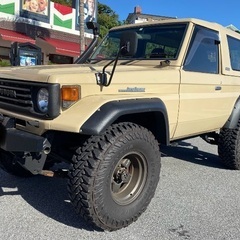 ランクル73 4.2  ZX FRPトップ ディーゼル4WD  オートマ車両　純正デフロックの画像