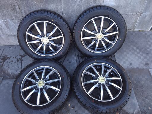 2シーズンのみ使用　中古スタッドレス＋アルミ　155・65・13