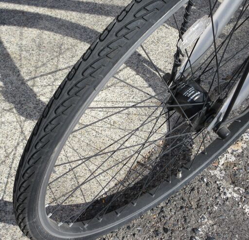 クロスバイク 自転車 COMFORT SPORTS 27インチ 変速あり カギあり