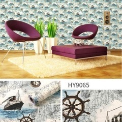 壁紙 シール 防水 剥がせる リメイクシート 約45cmｘ10m のり付きの画像