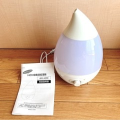 【美品】超音波加湿器･LEDライト付きの画像