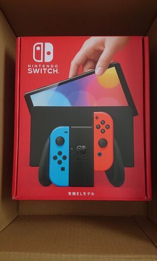 新品未開封 ※おまけ付き 任天堂 Nintendo Switch 有機ELモデル ネオンブルー ネオンレッド