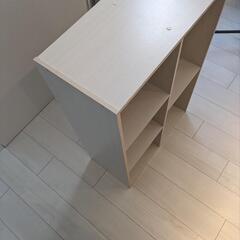 カラーボックス　白の画像