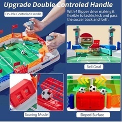 新品 ミニサッカーゲーム 卓上 フットボール サッカー ピンボール の画像