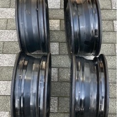 鉄 ホイール 15インチ 4本の画像