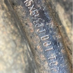 鉄 ホイール 15インチ 4本の画像