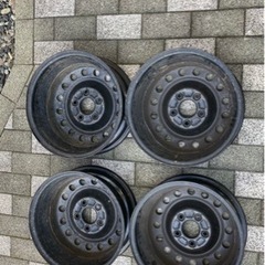 鉄 ホイール 15インチ 4本の画像