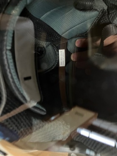 ほぼ新品のアライヘルメット