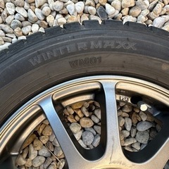 スタッドレス　ホイール付き　155/65R13の画像