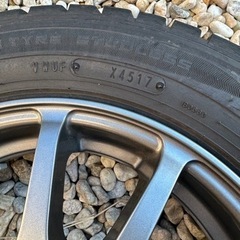 スタッドレス　ホイール付き　155/65R13の画像