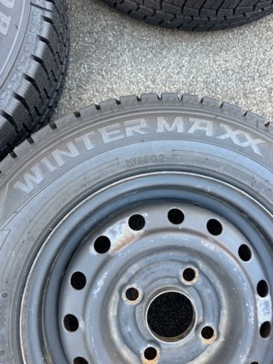 スタッドレス　てっちん付き　145/80R12