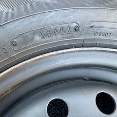 スタッドレス　てっちん付き　145/80R12の画像