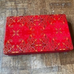 【美品】ヨックモック 長方形 空き缶 お菓子缶（大きめ）