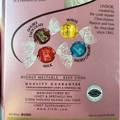 リンドール　チョコレート　リンツ アソート 詰め合わせ Lindt の画像