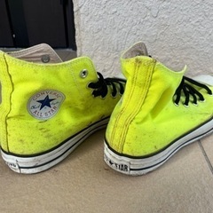 converse All star コンバースオールスター　蛍光色　26.0cm 9inchの画像