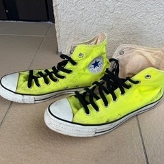 converse All star コンバースオールスター　蛍光色　26.0cm 9inchの画像