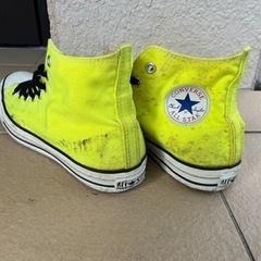 converse All star コンバースオールスター　蛍光色　26.0cm 9inchの画像