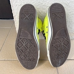 converse All star コンバースオールスター　蛍光色　26.0cm 9inchの画像