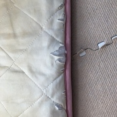 0円　難あり　長座布団の画像