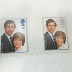 英国 1981年 チャールズ皇太子・ダイアナ妃 ご成婚記念 切手・コイン ファイルセット 札幌市 新道東店の画像