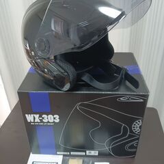 バイク用ジェット型ヘルメット【新品未使用】の画像
