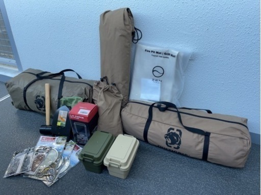 【お取引決定】ワンティグリステント＆タープ