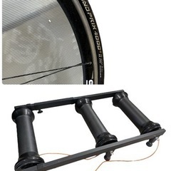 NO.1128【傷多め】BRIGESTONE ブリヂストン ANCHOR アンカー ロードバイク SHIMANO 105 3本ローラー台セットの画像