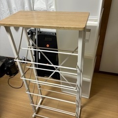 シューズラック 幅50cm 5段 スリム 省スペース 奥行25cm 最大10足 通気性 木目 バイカラーの画像