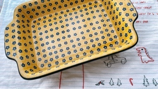 〈ツェラミカ アルティスティチナ〉グラタン皿大No.242