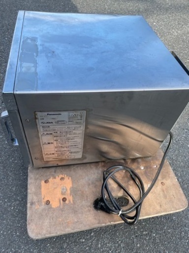 ■中古品 パナソニック業務用レンシレンジ NE-1801 単相200V 2011年 動作問題なし①■