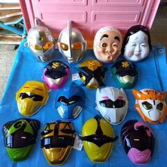 お面・アンパン(ﾋﾞﾆｰﾙ)各種※新品の画像